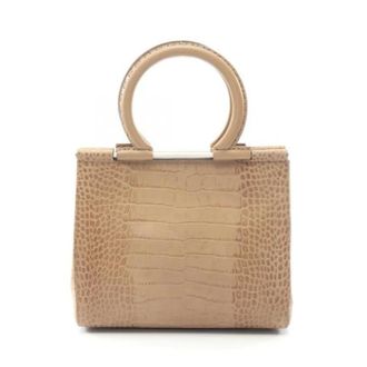 Ferragamo Pre-owned Handbags, female, Beige, Size: ONE SIZE Pre-owned Handbag