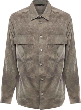 Giuliano Galiano Kito Viscose Shirt