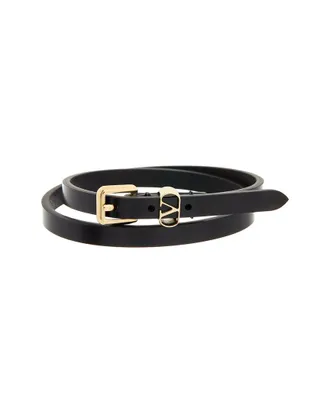 Valentino Vlogo Signature Leather Bracelet