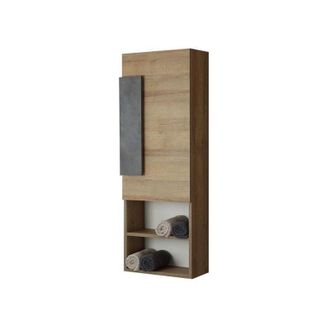 Feridras Feridras - Pensile Bagno stile Industrial Sospeso h. 135 Rovere Effetto Legno