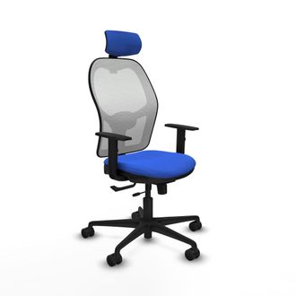 Piqueras y Crespo Silla De Oficina Piqueras Y Crespo Jorquera Blanco Espuma Alta Calidad