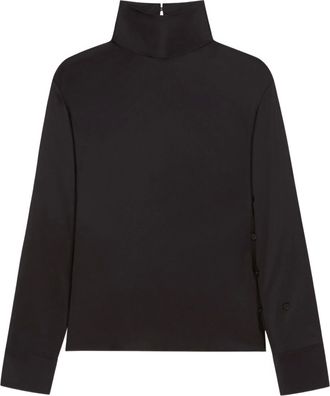 Courrèges Off Shoulder Satin Top