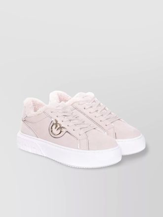 Pinko low top sneakers metallic detail