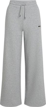 Karl Lagerfeld Ikon Trainingsbroeken - Dames - Sweatpants - Grijs - S - Katoen - Broeken