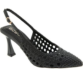 BCBGeneration Issa Slingback Pointed Toe Pump in Black at Nordstrom, Size 9.5