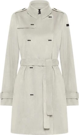 Roberto Ricci Design Nabucco Trench - Dames - Trenchcoats - Beige - XS - Leer - Jassen
