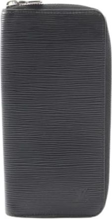 Louis Vuitton Pre-owned Wallets, male, Black, Size: ONE SIZE Pre-owned Long Wallet (bi-fold)