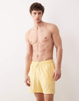 Polo Ralph Lauren Traveler - Boxer da bagno giallo mais-Multicolore