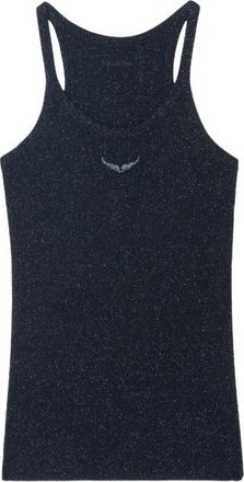 Zadig&Voltaire Dames, Tops, Zwart, Maat: L Katoen