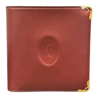 Cartier Pre-owned Wallets, unisex, Red, Size: ONE SIZE Pre-owned Must Wallet (bi-fold)