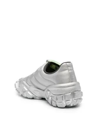Acne Studios Mens Bolzter Football Low-Top Sneakers Grey Shoes >