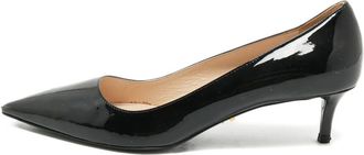 Prada Pumps 38 a punta in pelle di vitello - Nero