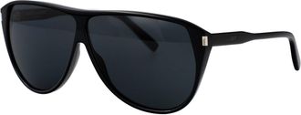 Saint Laurent Mens Sunglasses Black Acetate Black-Black-Black Black/black/black