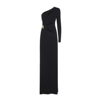 Elisabetta Franchi Long Dresses Black