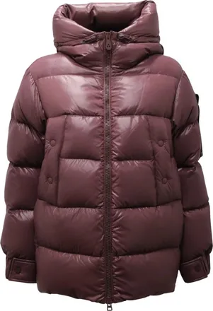 Peuterey Donsjack Dorelet Model Stijlvol - Dames - Winterjassen - Paars - XS - Jassen