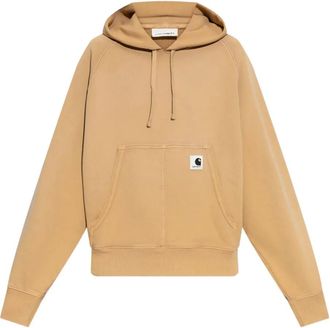 Carhartt Work in Progress Felpa con cappuccio e tasca - Giallo