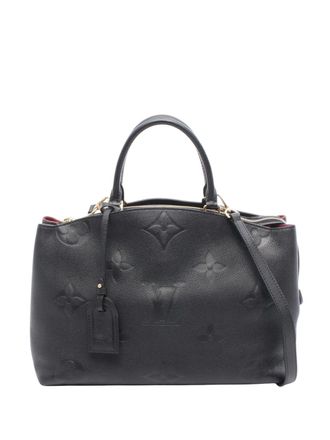 Louis Vuitton 2021-2025 Monogram Empreinte Giant Grand Palais satchel - Black