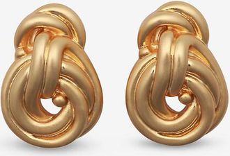 Julietta Goldene Ohrringe Knot