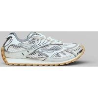 Bottega Veneta Orbit Sneaker Technical Fishnet