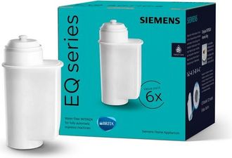 SIEMENS Tz70063a Brita Intenza - Filtro De Agua (6 Unidades), Color Blanco
