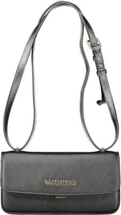 Valentino Polyethyleen Schoudertas met Automatische Sluiting - Dames - Schoudertassen - Zwart - ONE Size - Tassen