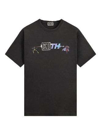 Kith T-shirt x Marvel cyclops vs. Magneto - Nero