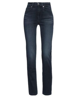 デニム・ジーパン 7 FOR ALL MANKIND Women Denim Pants JSSTC100HUDARK BLUE Blue 7 For All Mankind Women's Flare Wide Leg Jean, Santiago