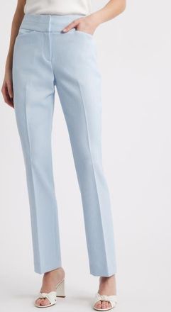 Tahari by ASL Flare Leg Pants in Ice Blue at Nordstrom, Size 16