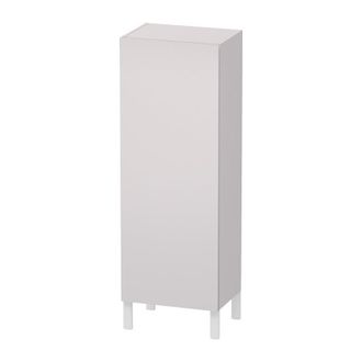 Duravit Armario Duravit L-cube 500x363x1320mm Apertura Izquierda Blanco Satinado Lila