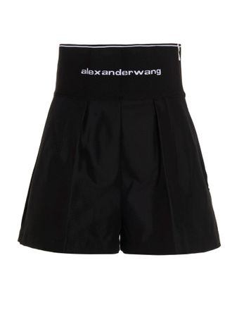 美品 ALEXANDER WANG サファリショーツ ブラック alexanderwang アレキサンダーワング コットン仕立て サファリ