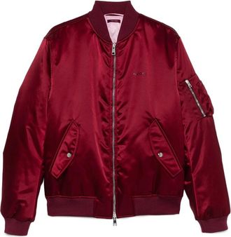 Gucci Satin Bomber Jacket