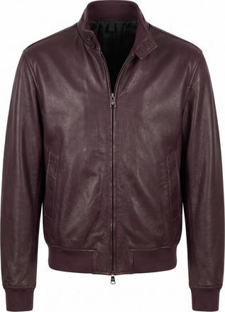 Tagliatore Ice Leather Jacket