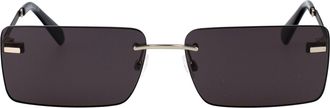 Calvin Klein Jeans Rectangular Sunglasses Ckj25206 S 43