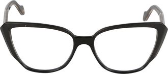K&agrave;dor Gold Lady Oversized Cat-Eye Sunglasses