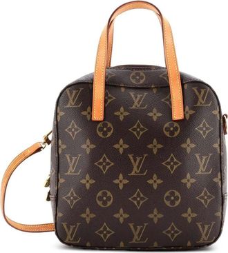 Louis Vuitton Spontini Handbag Monogram Canvas satchel - Bruin