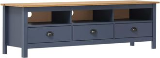 vidaXL Colina 158x40x47 Cm Pin De S&oacute;lido Gris