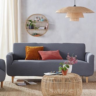 La Redoute Interieurs Hanglamp in rotan Ø80 cm, Lola