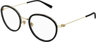Gucci Stijlvolle Bril in Zwart - Dames - Brillen - Zwart - 50 MM - Accessoires