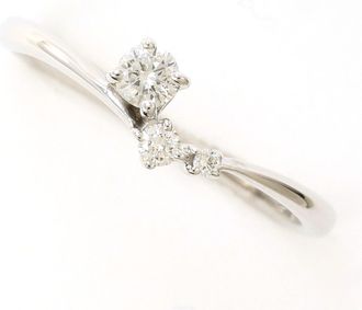 C&A White Gold White Gold (10K) Band Ring (Pre-Owned)