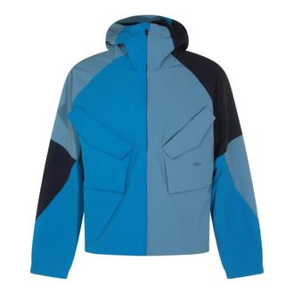 Arte Colourblock Hooded Jacket - male - Arte Antwerp - Light Jackets - Multicolor - L - Jackets