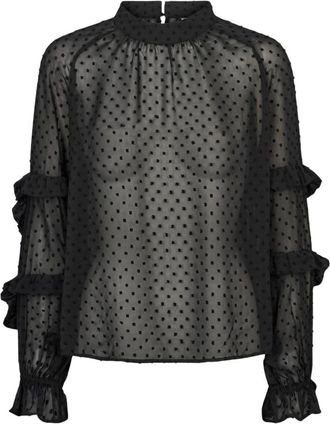 Rue de Femme RUE de Femme - Blouses & Hemden - Dames - Blouses & Shirts - Zwart - Maat: XL