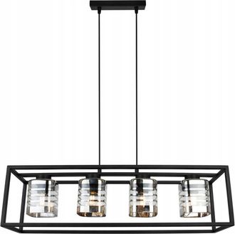 OEM L&aacute;mpara Colgante Elegante Pantalla De Cristal