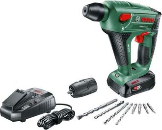 Bosch Utensili - Tassellatore a batteria 12V, 2 batterie 2,5 Ah, caricabatterie 060395230F - Bosch