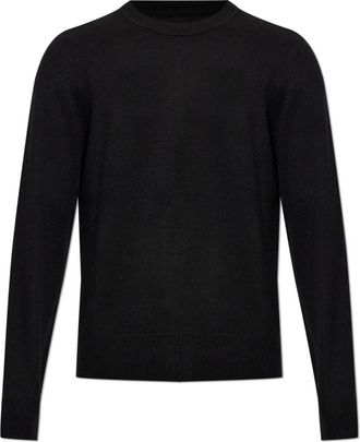 Rag & Bone Vernon Maglione Girocollo in Cashmere - - Knitwear - Uomo - Nero - L