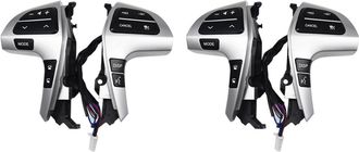 OEM Dos Botones De Control De Audio En El Volante Con Control De Crucero Para Highlander 2009-2012 Y Hilux 2011-2013 (84250-0k020)