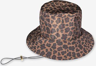 Catarzi Wendbarer Glockenhut mit Leopardenprint