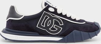 Dolce & Gabbana Men & apos;s DG Athletic Nylon and Leather Sneakers