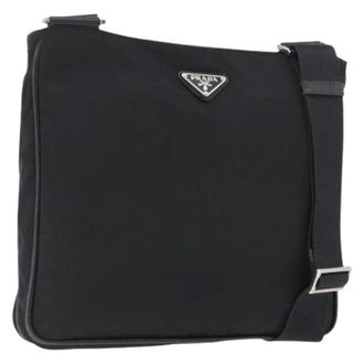 Prada Borsa a spalla vintage in nylon Pre-owned - - Pre-owned - Donna - Nero - ONE SIZE