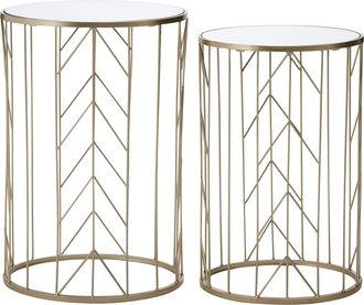 Premier Housewares Avantis Arrow Design Champagne Tables