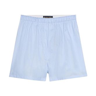 Brooks Brothers Boxer in Cotone - - Underwear - Uomo - Blu - 2XL